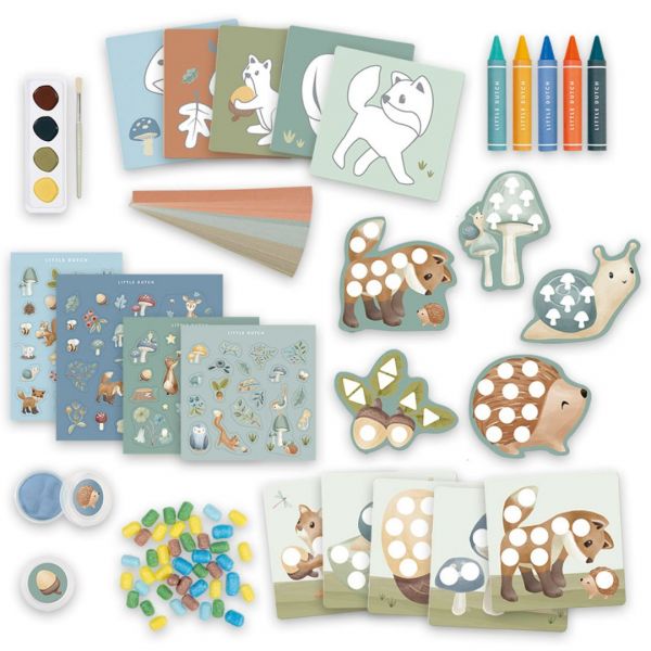 Box Creativa Forest Friends Little Dutch – Attività manuali e fantasia ispirate alla natura