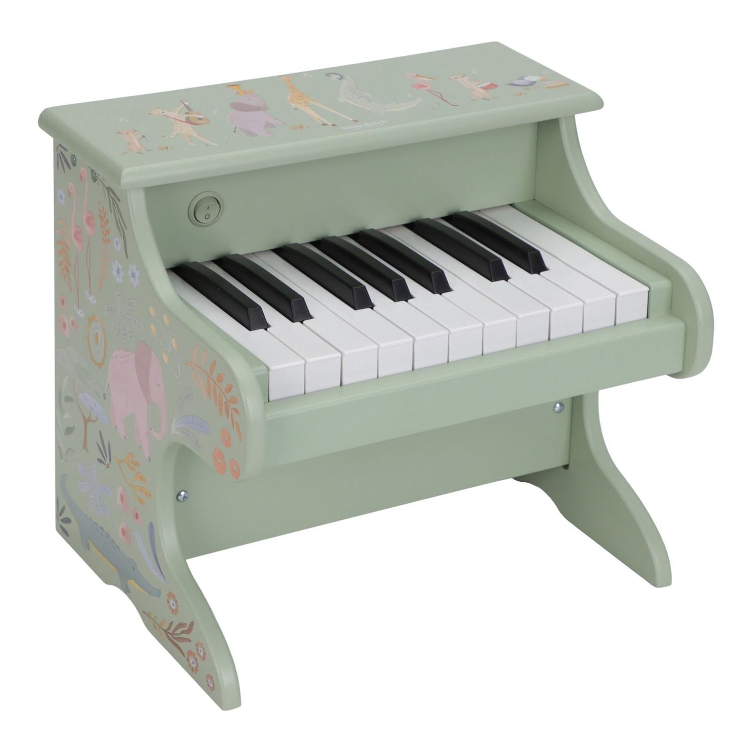 Little Dutch Pianoforte in Legno Safari Friends | 11 tasti per scoprire la musica