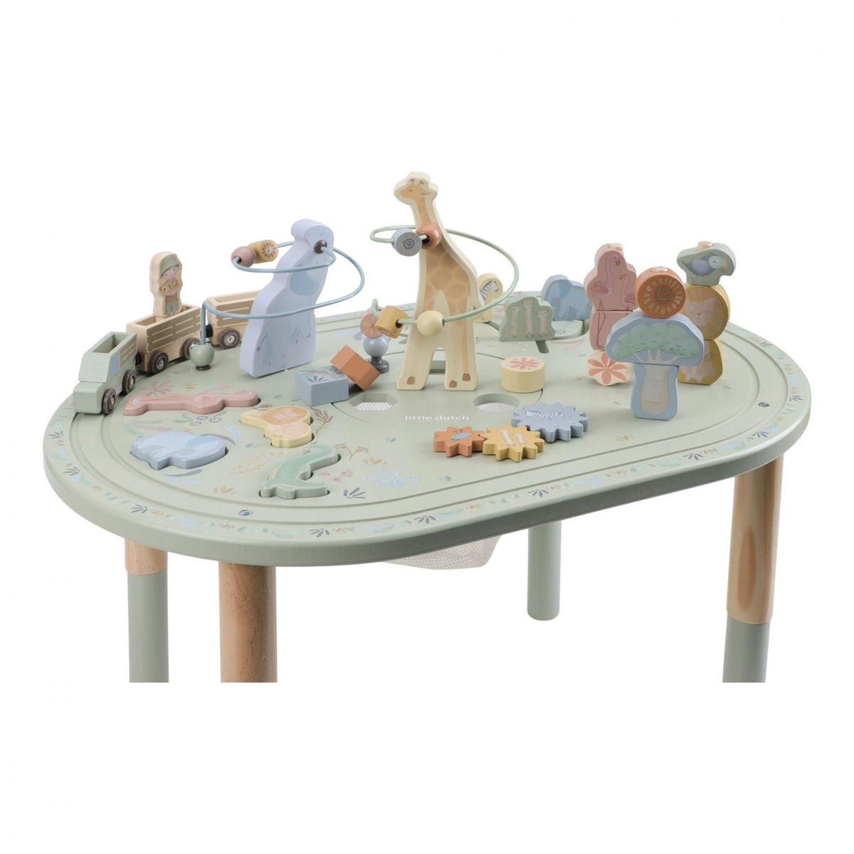 Table d'activités Little Dutch Forest Friends – Jouet éducatif pour bouger, explorer et apprendre