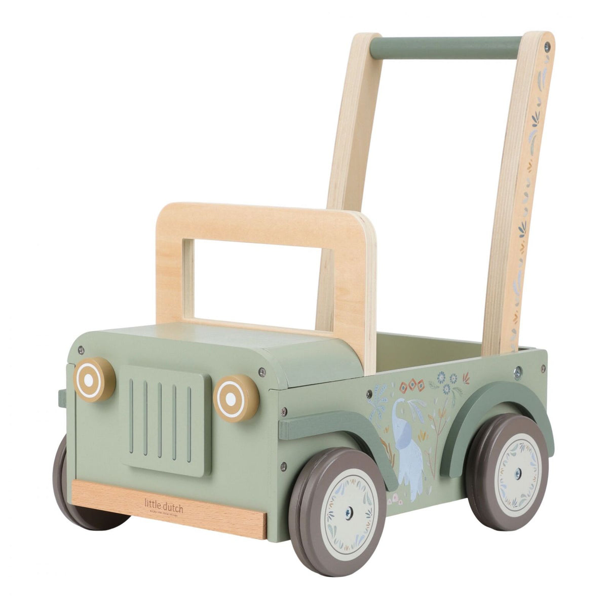 Little Dutch Auto Safari Cavalcabile FSC | La prima avventura su quattro ruote