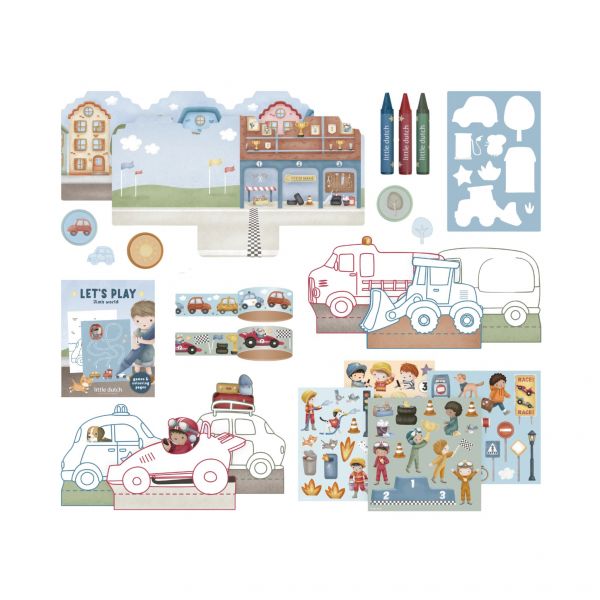 Little Dutch Valigetta Creativa Jim | Il mondo di Jim diventa creativo