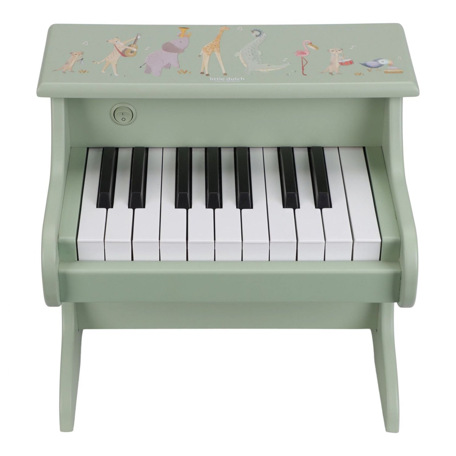 Little Dutch Pianoforte in Legno Safari Friends | 11 tasti per scoprire la musica