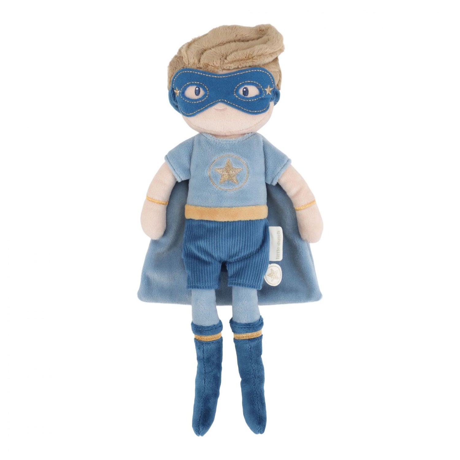 Little Dutch Bambola Morbida Supereroe Jim 35 cm | Inventa missioni fantastiche con Jim