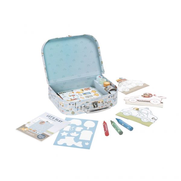 Little Dutch Valigetta Creativa Jim | Il mondo di Jim diventa creativo