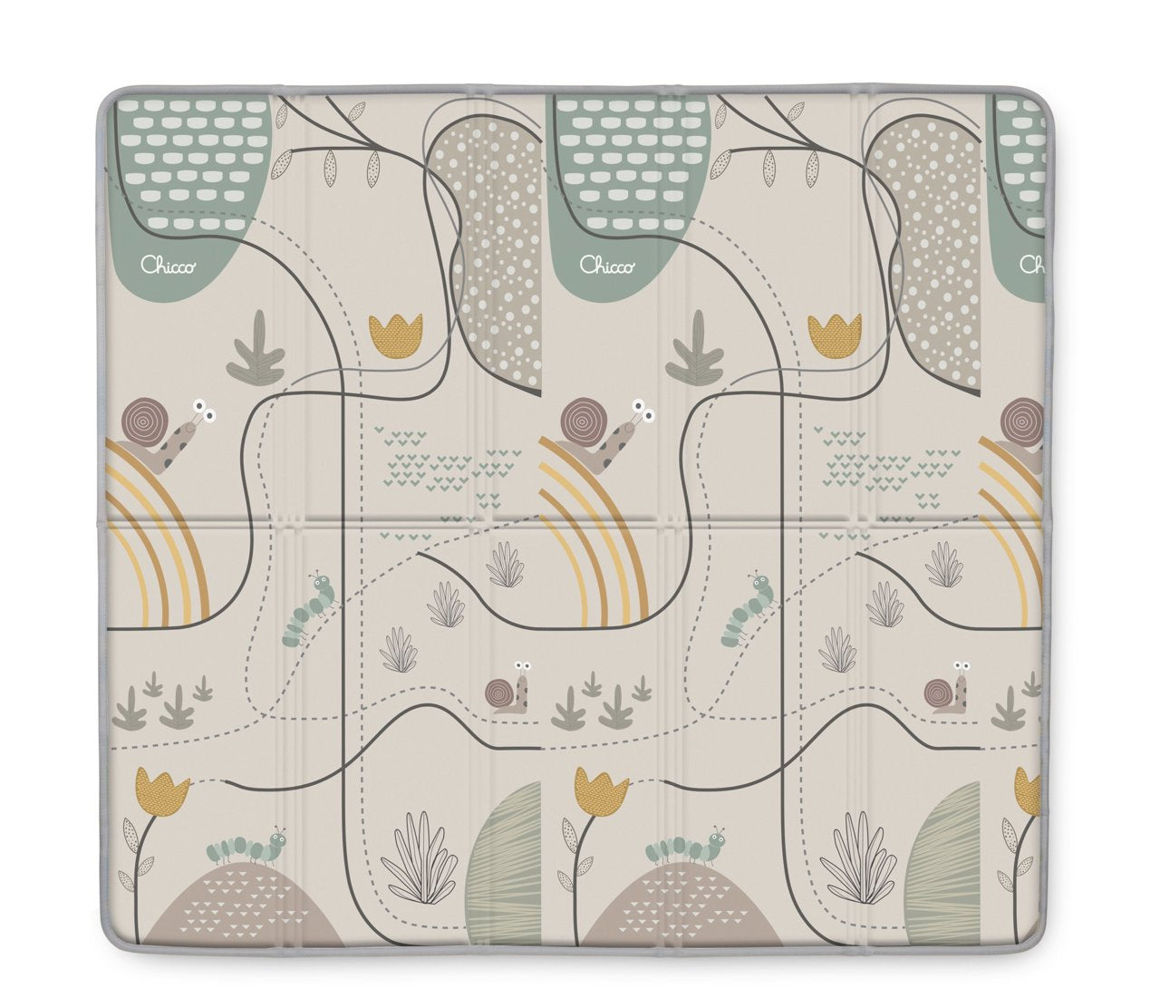 Chicco Maxi Tappeto 2in1 Neutro | Tappeto Gioco Evolutivo
