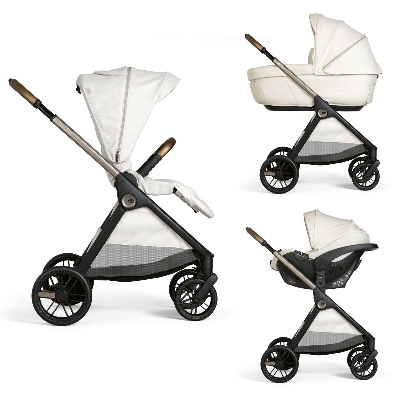 Trio Chicco Bellagio Gran Comfort con Kory Plus – Comfort superiore e praticità quotidiana dalla nascita