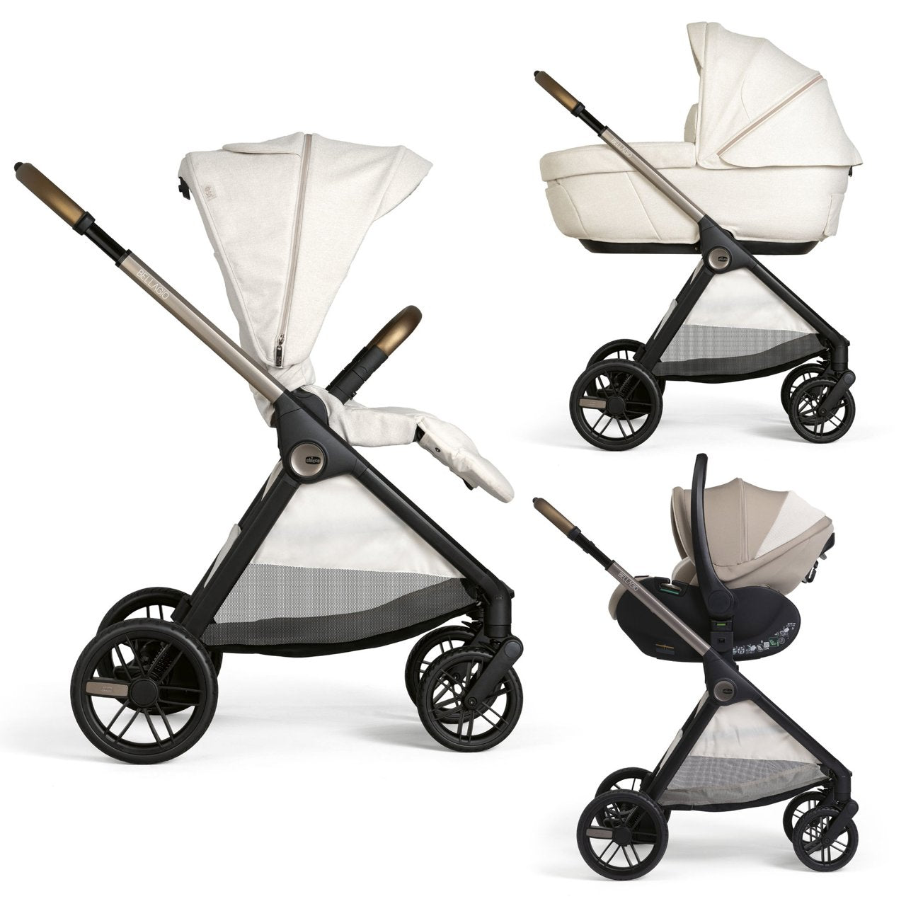 Trio Chicco Bellagio 2 Gran Comfort con First Seat Recline – Ergonomia avanzata e comfort totale dalla nascita