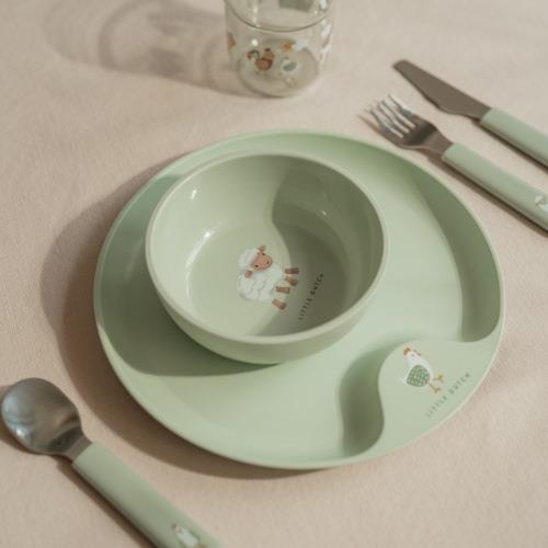 Set Pappa Dinnerware 6 Pezzi Little Dutch Little Farm – Tavola completa per i primi pasti