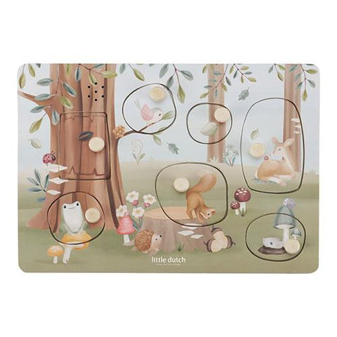 Little Dutch Puzzle sonoro Forest Friends