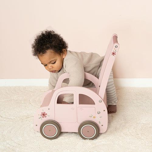 Little Dutch Walker Wagon Pink | Carrellino Primi Passi
