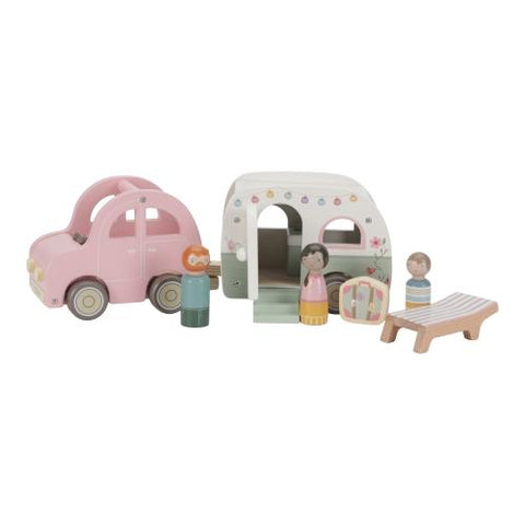 Little Dutch Auto con roulotte e personaggi