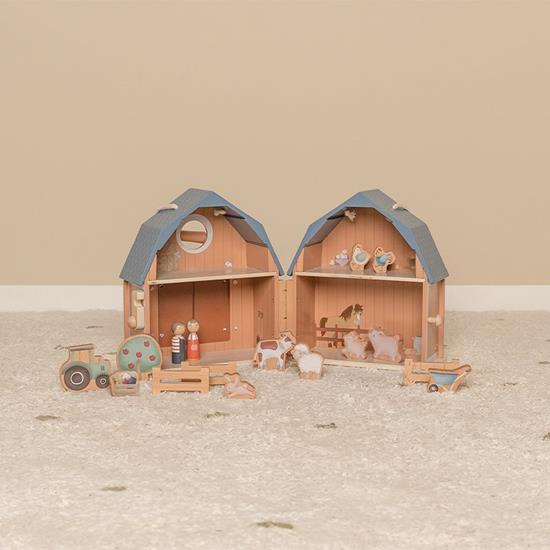 Tragbarer Bauernhof „Little Dutch Little Farm“ – Spielerisches Rollenspiel für überall