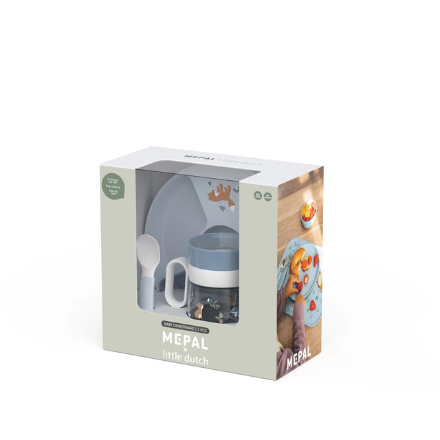 Set Pappa 3 Pezzi Little Dutch x MEPAL Forest Friends – Mangiare diventa un momento magico