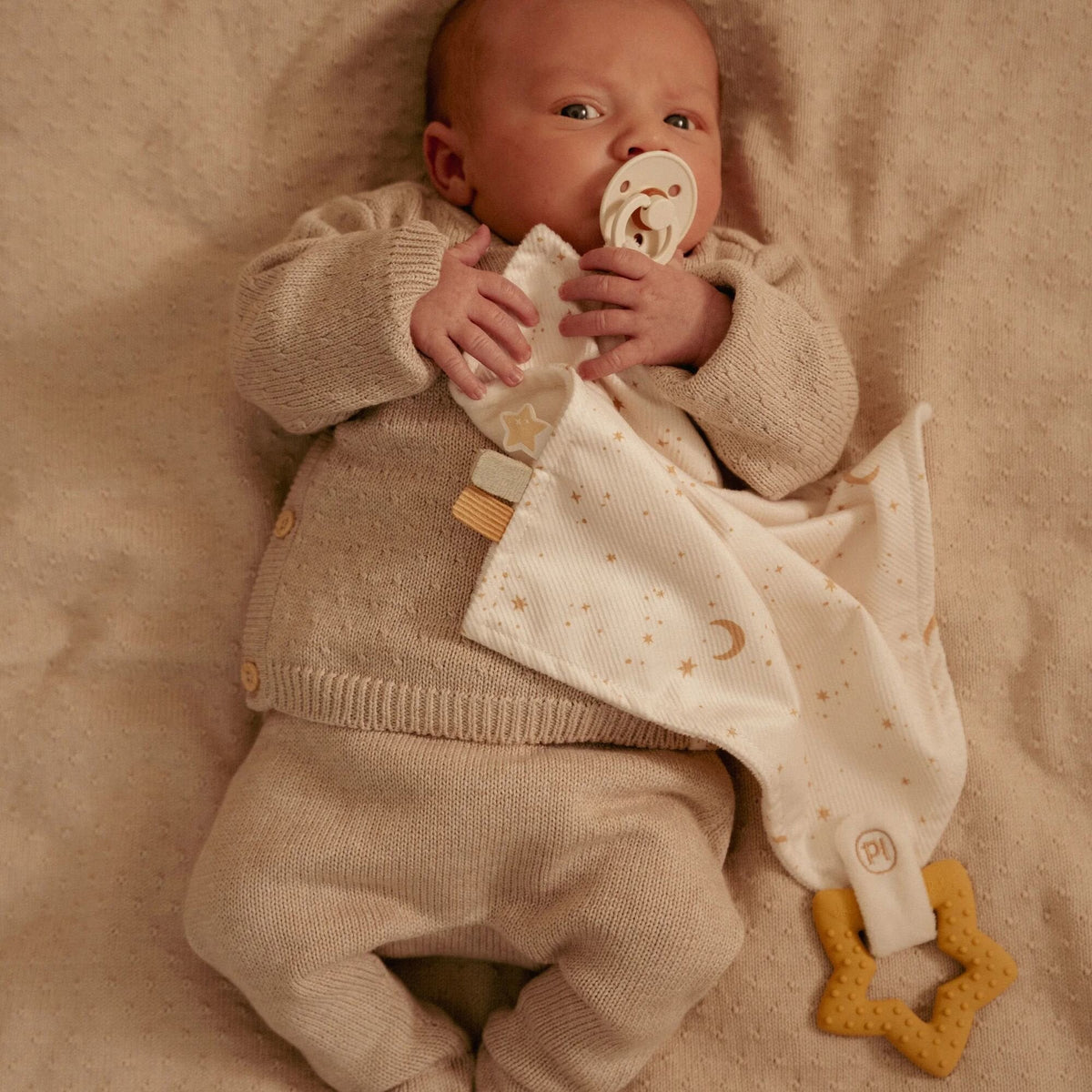 Doudou con Stellina Newborn Naturals Little Dutch | Un morbido compagno per le prime coccole