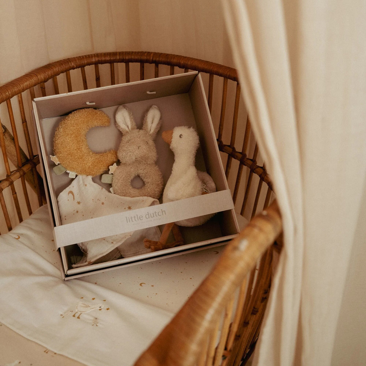Gift Box Baby Bunny & Baby Goose Little Dutch | Un tenero regalo nascita firmato Little Dutch