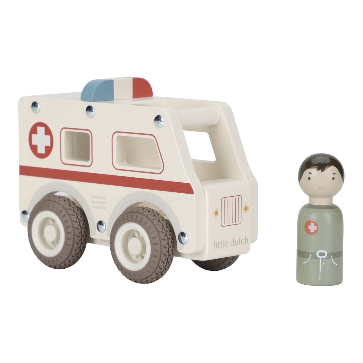 Ambulanza con Personaggio Little Dutch | Una piccola ambulanza pronta per ogni missione di soccorso