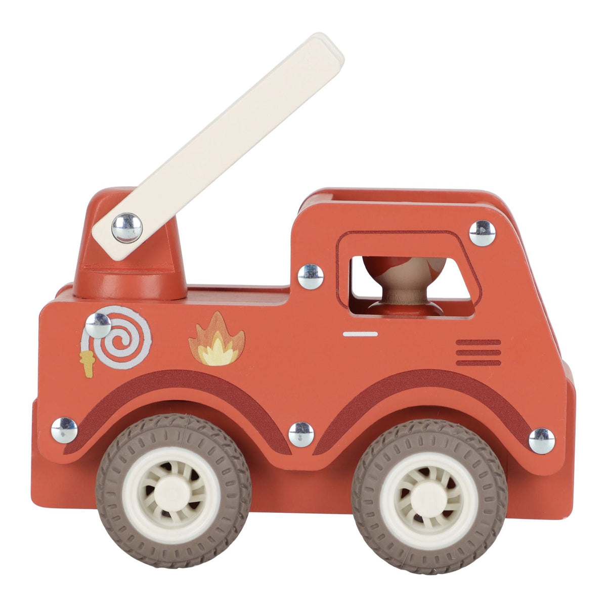 Camioncino dei Pompieri con Personaggio Little Dutch | Pronti per una nuova missione di soccorso!