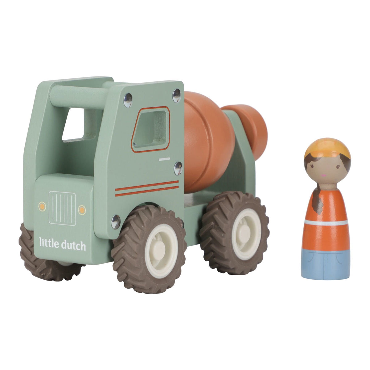 Betoniera con Personaggio Little Dutch | Tutti al lavoro: il cantiere Little Dutch prende vita!