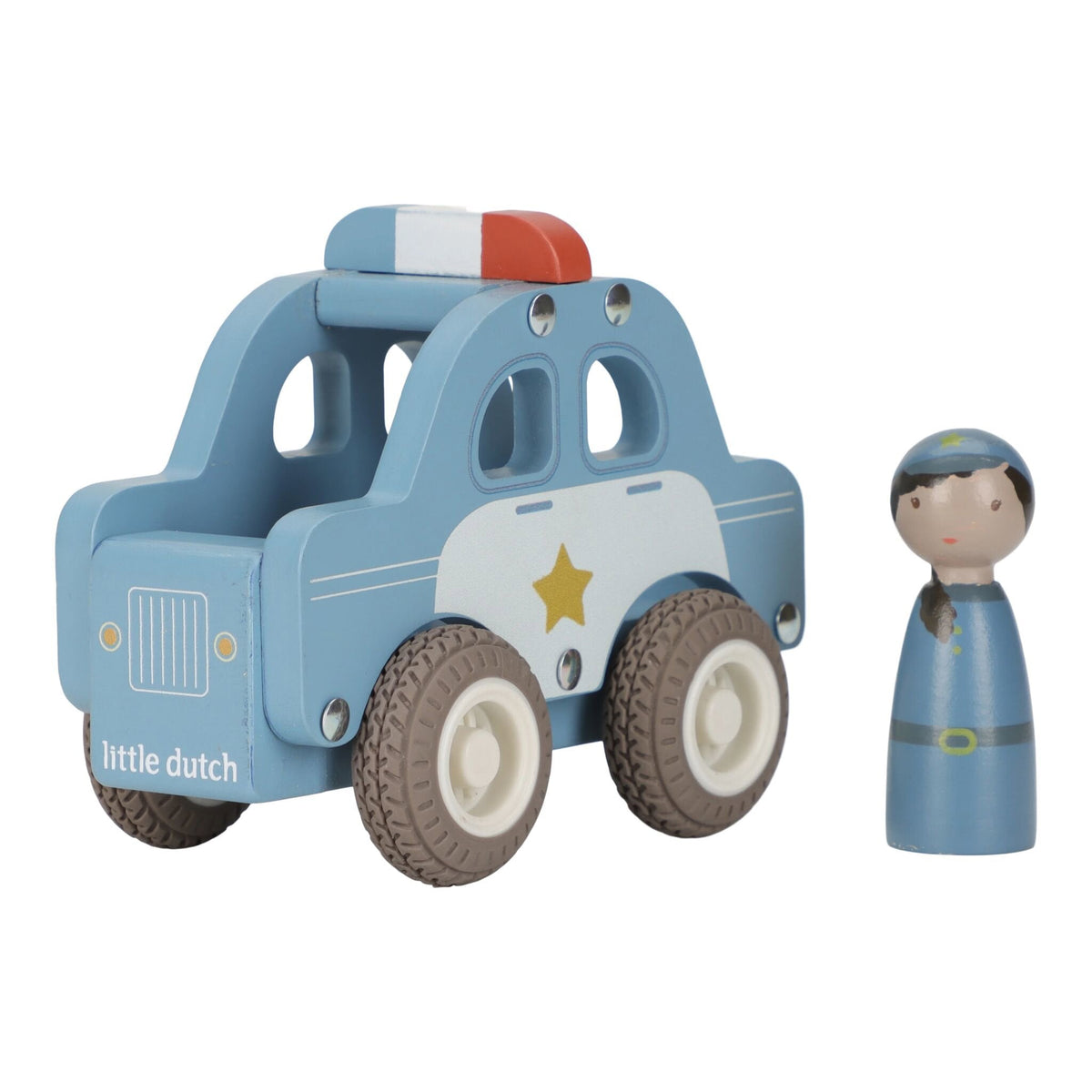 Volante della Polizia con Personaggio Little Dutch | In pattuglia per le strade della città!