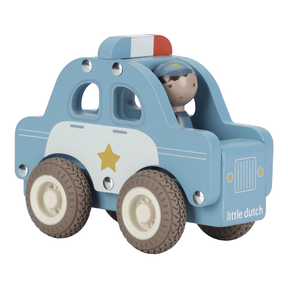 Volante della Polizia con Personaggio Little Dutch | In pattuglia per le strade della città!