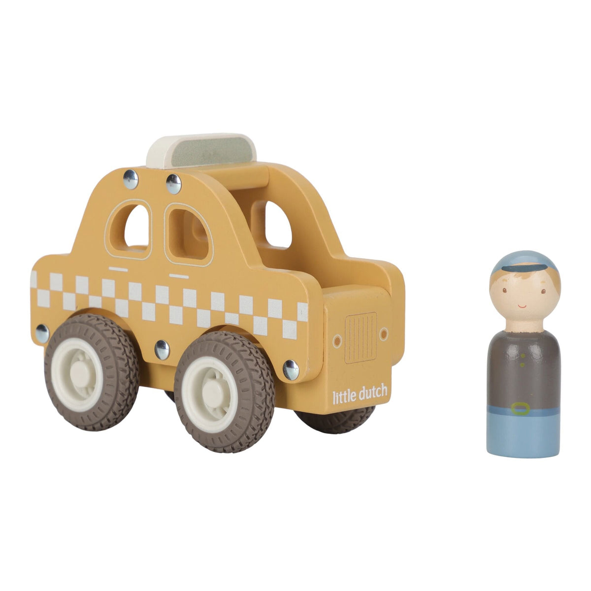 Taxi con Personaggio Little Dutch | Tutti a bordo: si parte per una nuova avventura!