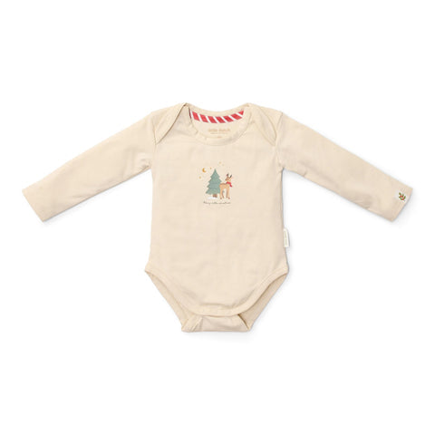 Set 2 Body Manica Lunga Natalizi Little Dutch Christmas | Body Neonato per l'Inverno