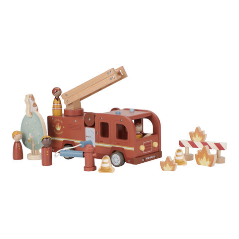 Little Dutch Camion dei pompieri con personaggi