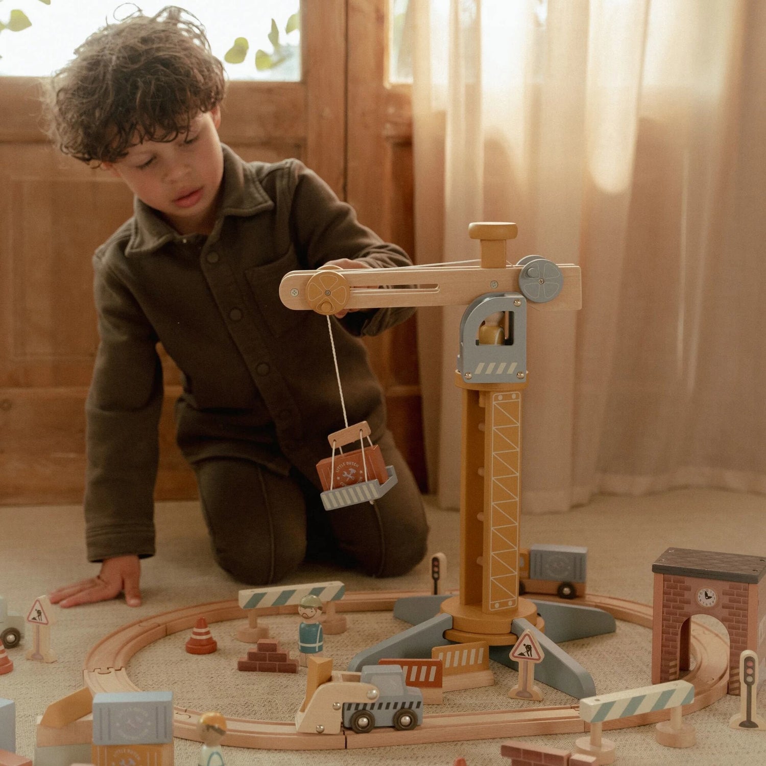 Little Dutch Gru in legno con personaggi