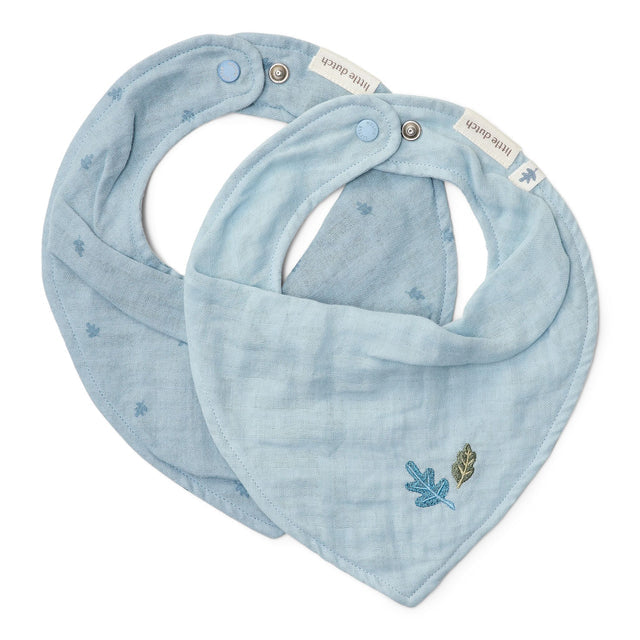 Set 2 Pezzi Bandana Bib in Cotone Little Dutch | Pratici bavaglini bandana per la quotidianità