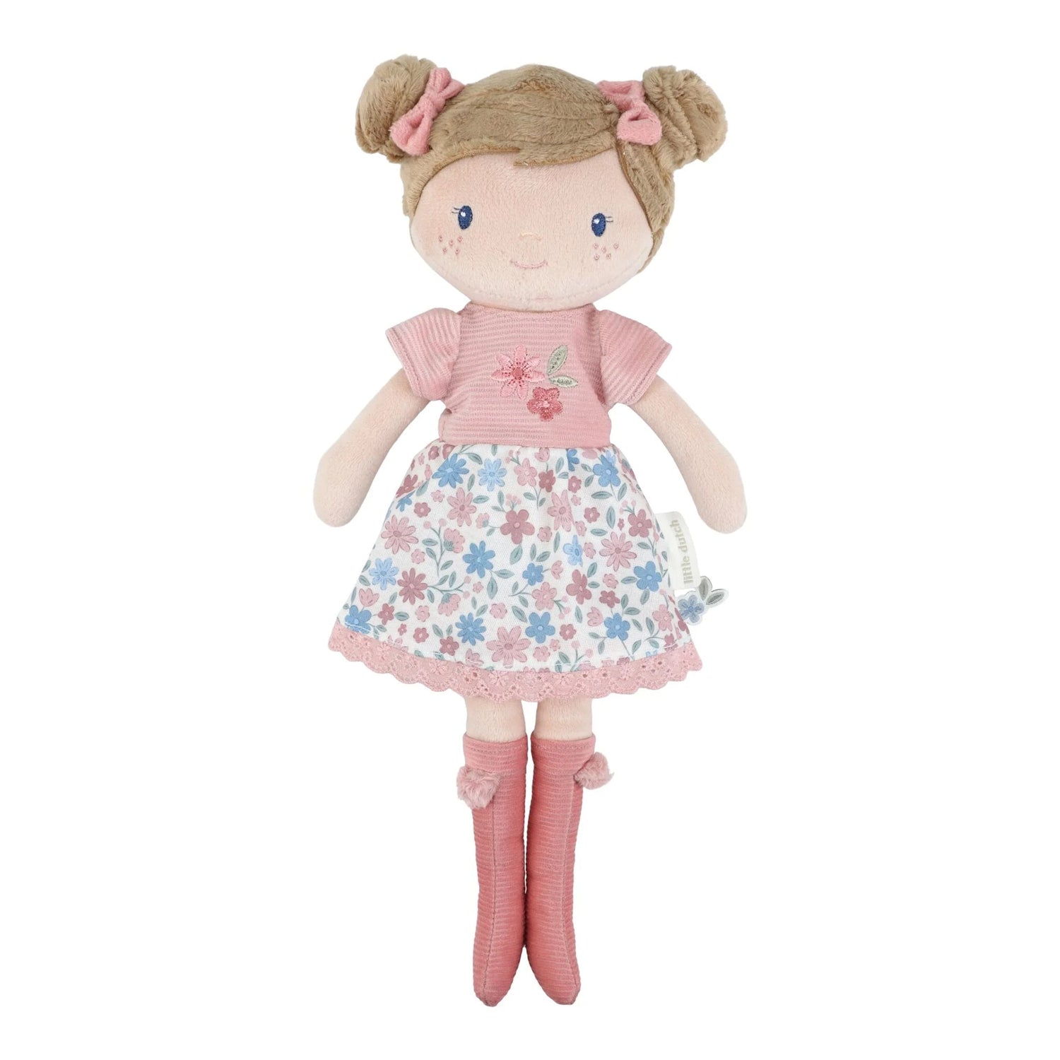 Bambola Morbida Little Dutch Hug Doll Rosa 35 cm