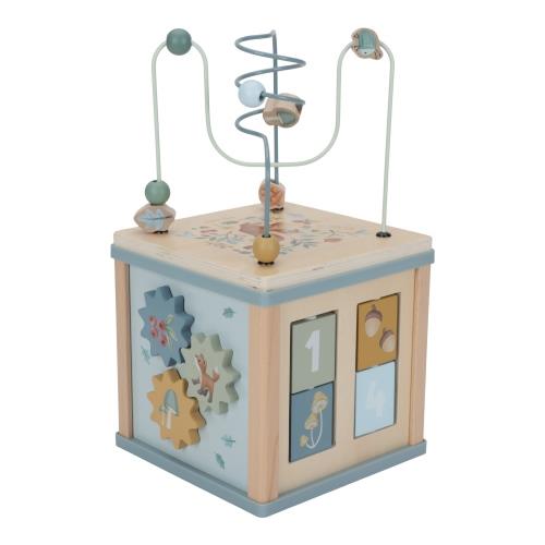 Little Dutch Forest Friends Multi-Aktivitätswürfel – Sinneserfahrungen rund um den Wald von den ersten Monaten an