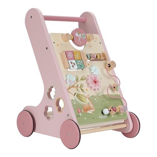 Primi Passi Multi-Attività Little Dutch Fairy Garden – Supporto sicuro per muovere i primi passi giocando