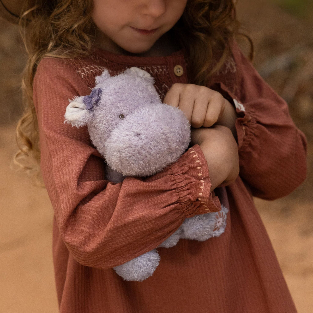 Peluche Ippopotamo 17 cm Little Dutch | Un piccolo ippopotamo tutto da coccolare