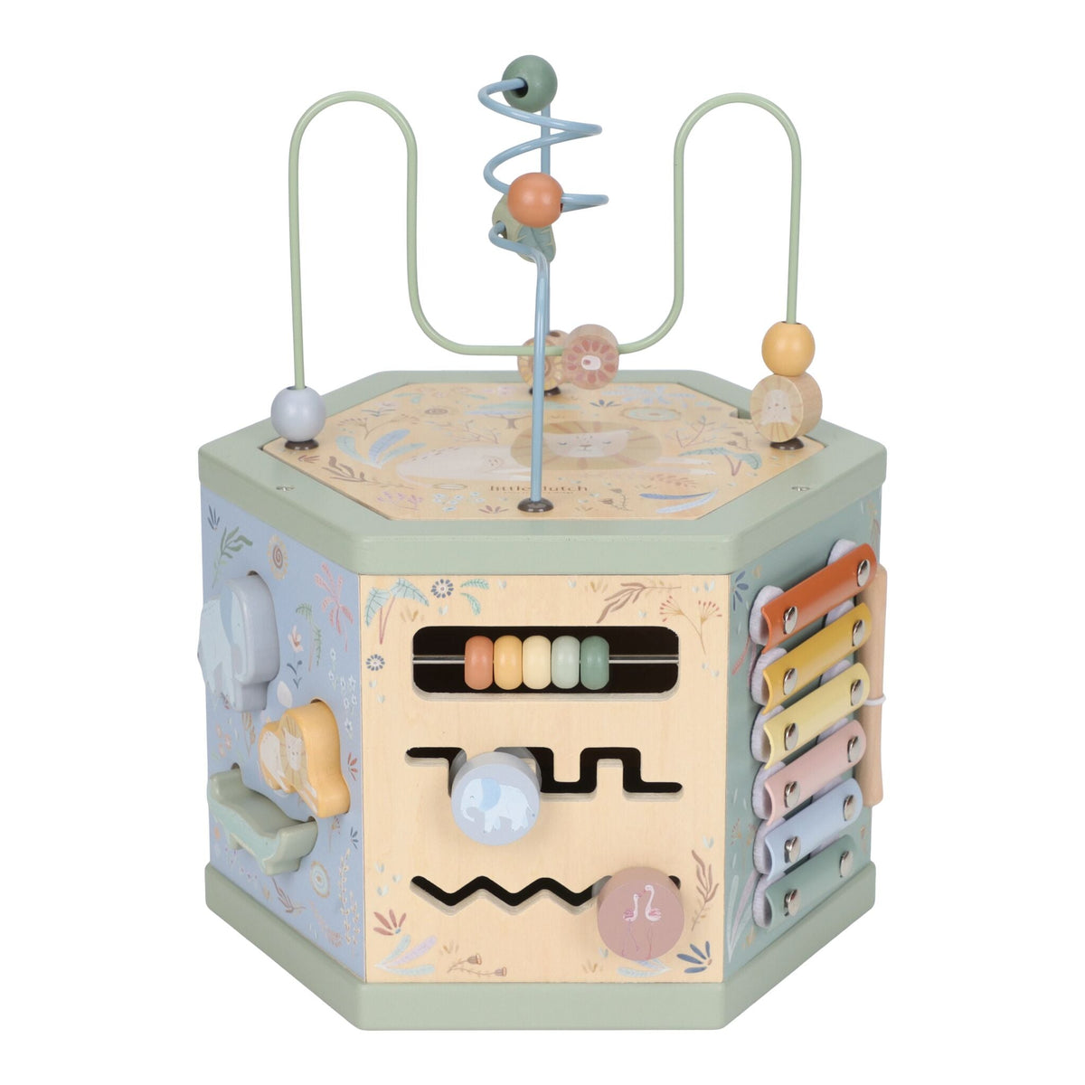 Cubo Multi Attività Safari Friends Little Dutch | Un cubo, tante attività tutte da scoprire