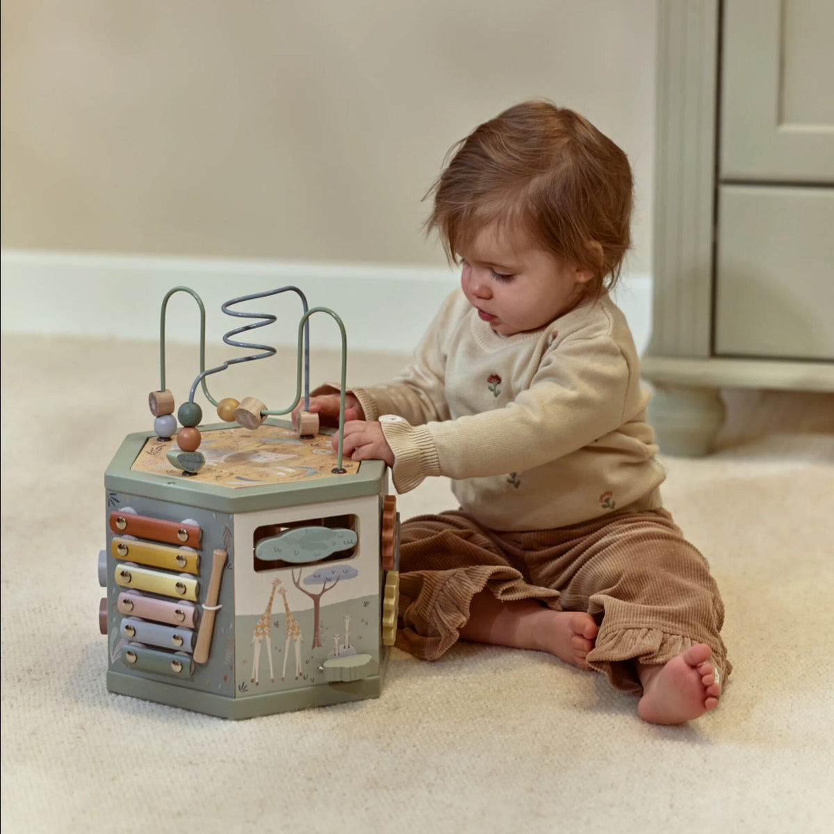 Cubo Multi Attività Safari Friends Little Dutch | Un cubo, tante attività tutte da scoprire