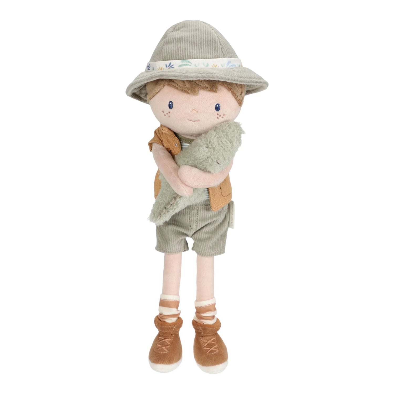 Bambola Morbida Ranger Jim Little Dutch 35 cm Safari Friends