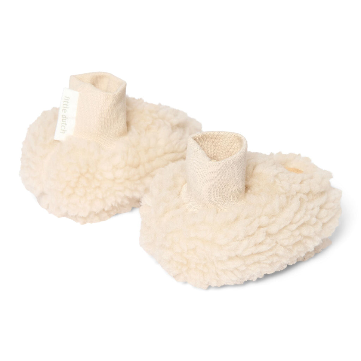 Babbucce Teddy Booties Sand Flowers Little Dutch | Morbide babbucce floreali per i piedini più piccoli