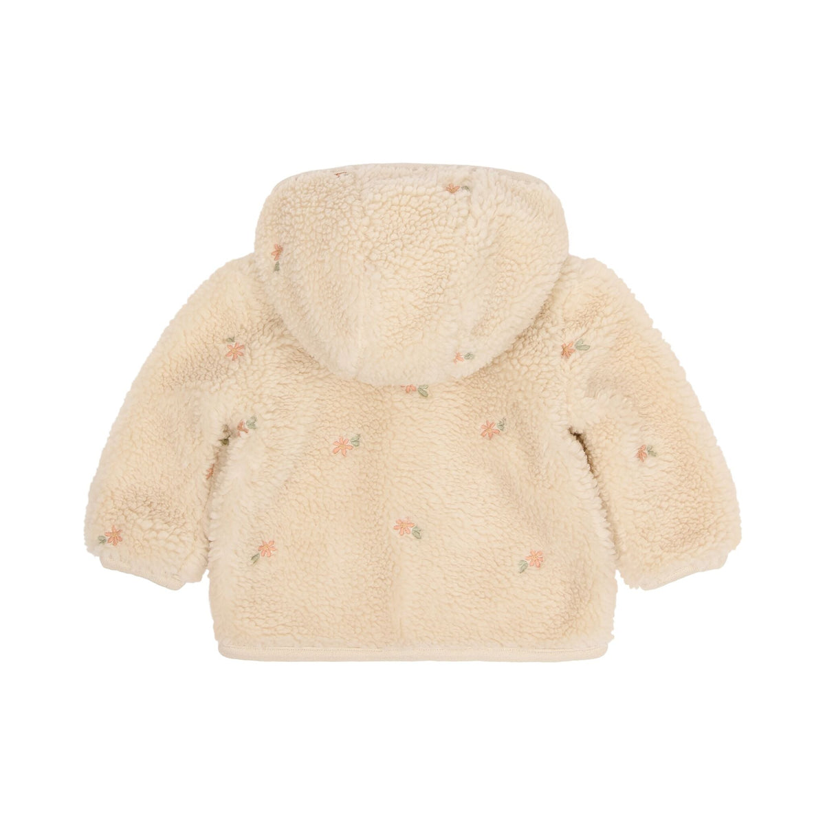 Giacca Teddy Sand Flower Little Dutch | Morbida e avvolgente per completare i look della stagione fredda