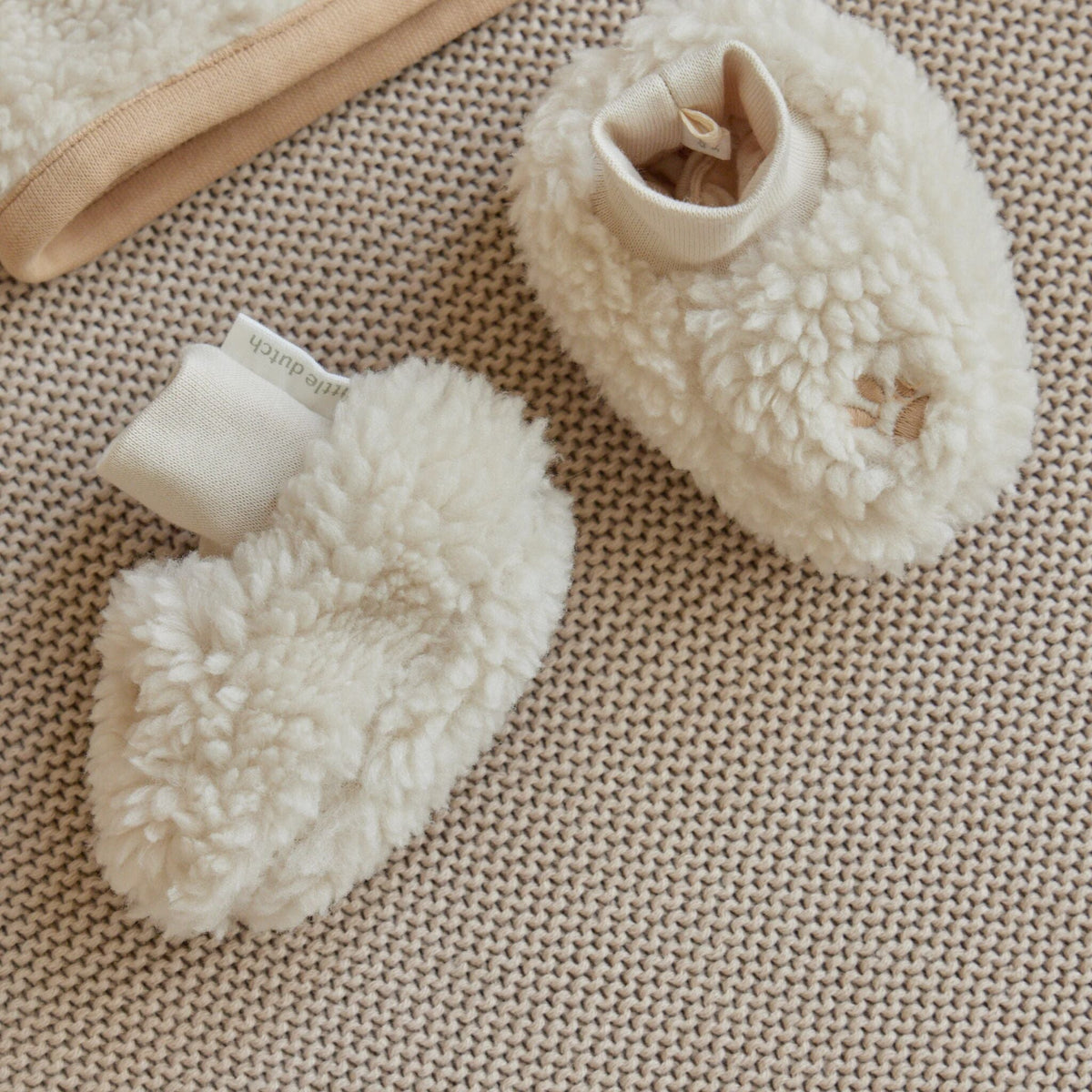 Babbucce Teddy Booties Sand Paws Little Dutch | Piedini al caldo con tutta la dolcezza dello stile Teddy
