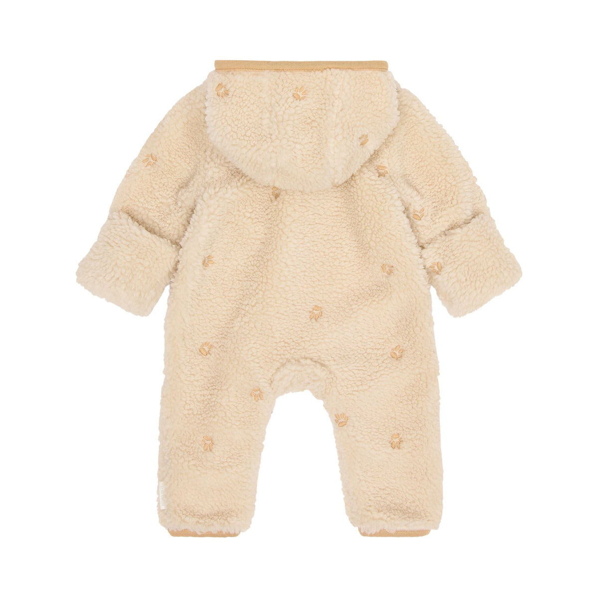 Tuta in Teddy Sand Paw Little Dutch | Morbida, calda e avvolgente per le giornate più fredde