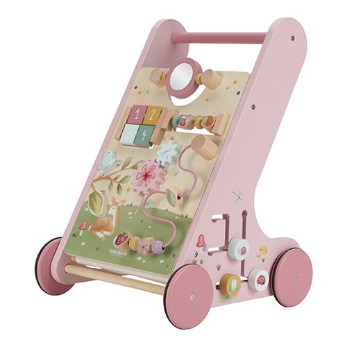 Primi Passi Multi-Attività Little Dutch Fairy Garden – Supporto sicuro per muovere i primi passi giocando