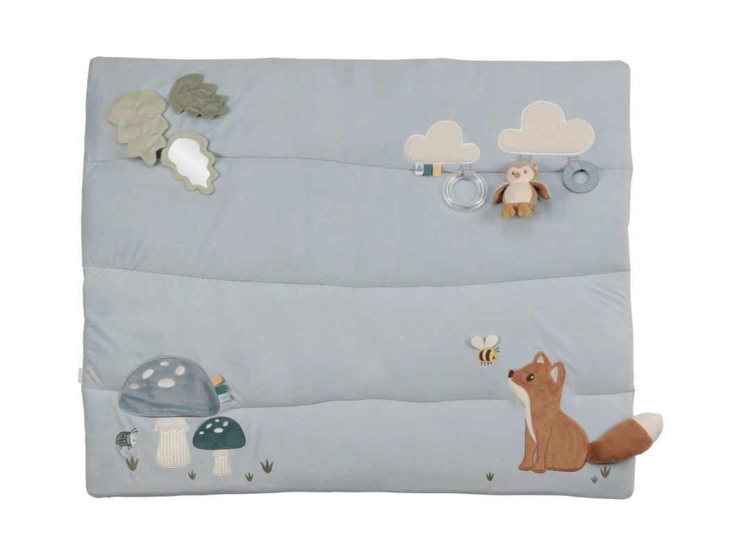 Tappeto Morbido da Gioco Forest Friends Little Dutch | Tappetone per le prime scoperte e il tummy time