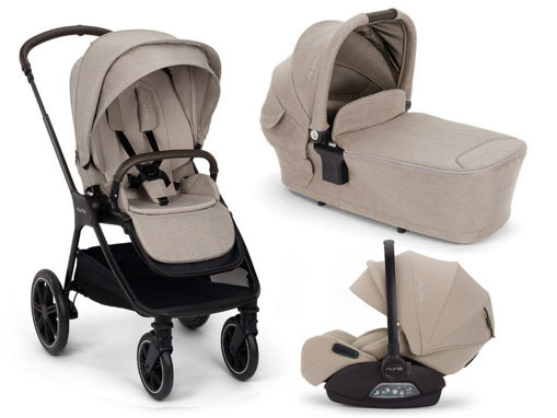 Trio Nuna TRIV™ lx con Navicella LYTL™ e Seggiolino Auto ARRA™ FLEX