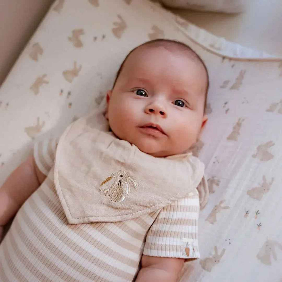 Set 2 Pezzi Bandana Bib in Cotone Little Dutch | Pratici bavaglini bandana per la quotidianità
