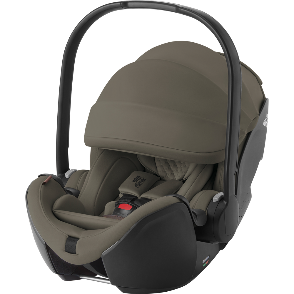Seggiolino Auto Britax Römer BABY-SAFE PRO Urban Olive LUX | Ovetto Neonato i-Size con Ergo Recline e Tessuti Premium