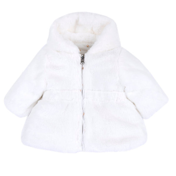 Giacca Invernale Reversibile Bimba Chicco con Fantasia Cuoricini A/I 2026-27 | Due look in un'unica giacca