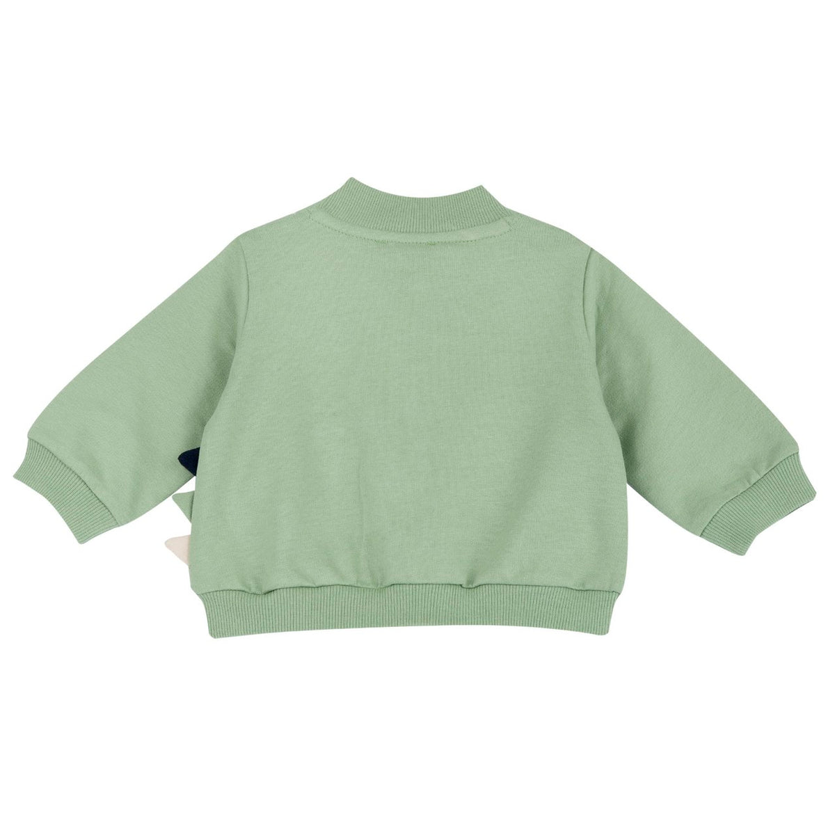 Felpa Bimbo con Zip Verde e Stampa Dinosauro Chicco | Un look sportivo per piccoli esploratori