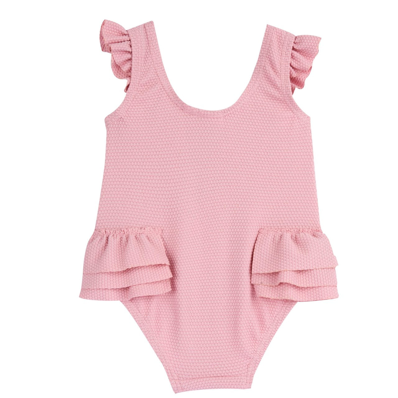 Costume intero rosa Chicco effetto nido d'ape | Comfort e libertà per le giornate al mare