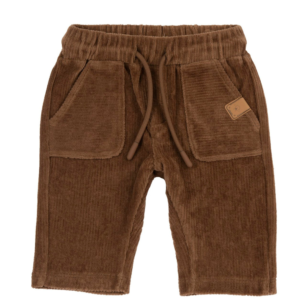 Pantaloni Lunghi in Ciniglia Marroni Effetto Velluto Chicco A/I 2026-27 | Per gli outfiti autunnali