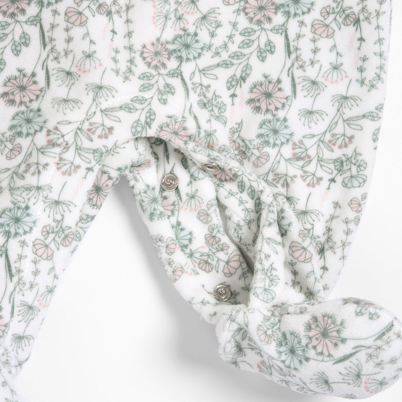 Tutina in Ciniglia Stampa Fiorellini Chicco A/I 2026-2027